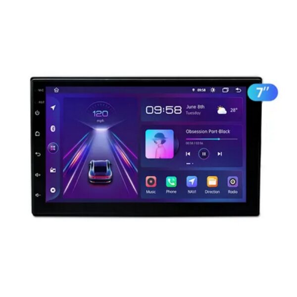 2Din autórádió Multimédia Android auto carplay rádió