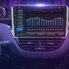 Peugeot 208 2008 android multimédia erősítő