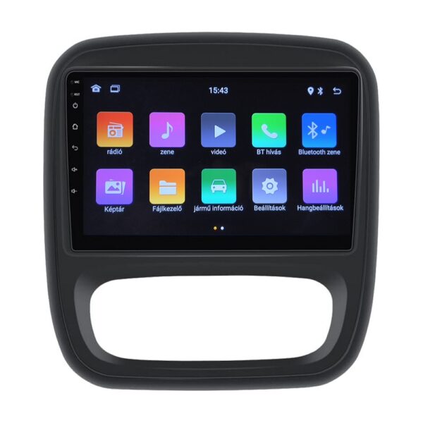 Renault Trafic 3 Android Multimédia rádió