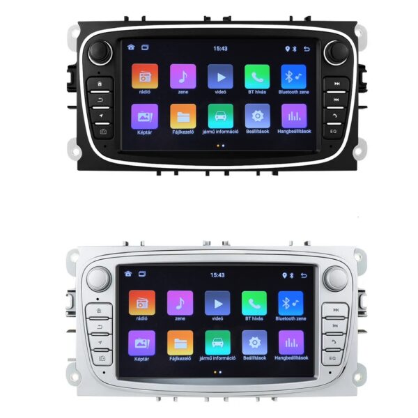 Ford Focus S-Max Mondeo Galaxy C-Max Android Multimédia kerek márkaspecifikus rádió