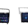 vw golf 7 magyar android multimédia fekete ezüst kerettel
