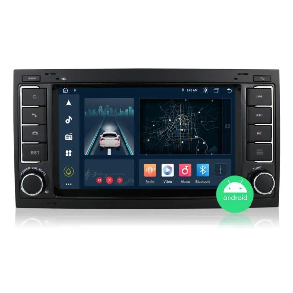 Vw Volkswagen android multimédia fejegység touareg multivan t5