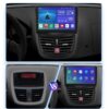 Peugeot 207 207cc android autórádió beszerelés