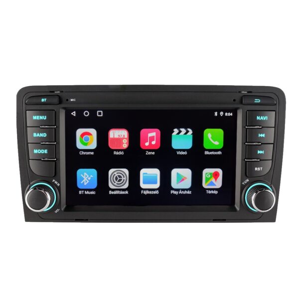 Audi a3 kijelzős Android Multimédia
