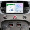 Fiat 500 érintőképernyős navigáció