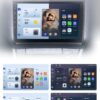 Vw caddy nagy kijelzős android autórádió