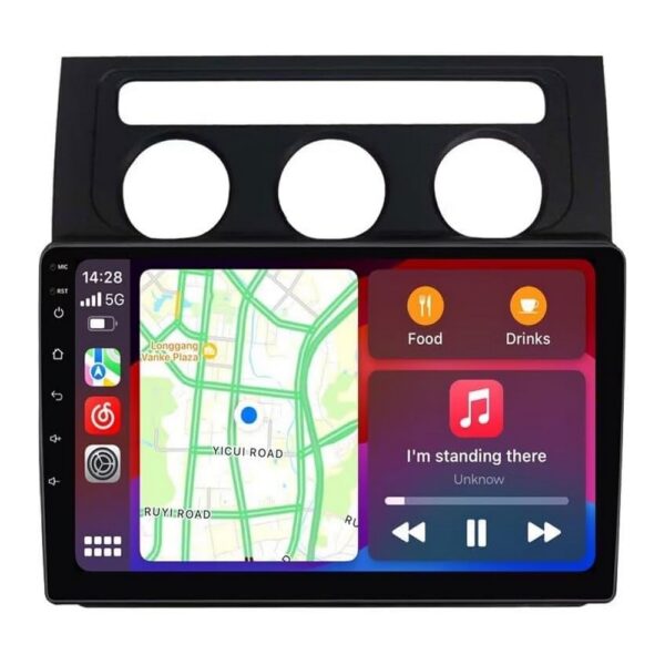 vw touran android multimédia fejegység
