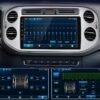 vw tiguan erősítő hifi