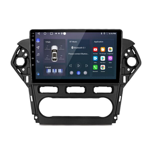 ford mondeo mk4 4 android multimédia rádió fejegység
