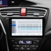 Honda Civic Android multimédia rendszer hangszínszabályzó beállításokkal