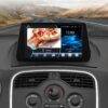 Renault Kangoo Android multimédia képernyő megosztott GPS és zenelejátszó nézettel