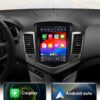 Chevrolet Cruze 2008–2012 Tesla stílusú Android multimédia fejegység CarPlay és Android Auto funkcióval.