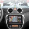 Citroën C2 C3 Android autórádió tolatókamera beszerelés