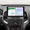 Opel Astra J Android multimédia fejegység 9 colos kijelzővel, osztott képernyős GPS navigációval és zenelejátszással