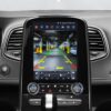 Renault Scenic Android multimédia Tesla-stílusú fejegység tolatókamera támogatással és dinamikus segédvonalakkal