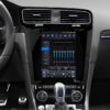Fejlett hangbeállításokat kínáló Tesla stílusú Android multimédia rendszer Volkswagen Golf 7 2013–2017 autóhoz.