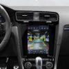 Tolatókamera képet megjelenítő Tesla stílusú Android multimédia fejegység Volkswagen Golf 7 2013–2017 típushoz.