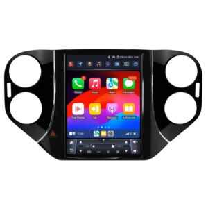 9.7 colos Tesla stílusú Android multimédia fejegység Volkswagen Tiguan 2007–2016 típushoz, prémium kijelzővel és funkciókkal.