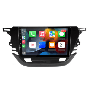 Opel Corsa F vezeték nélküli CarPlay android fejegységen alkalmazás menü